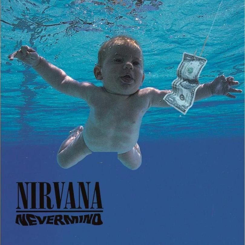 Nirvana — Nevermind vinyl record cover