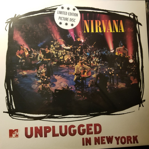 Nirvana — MTV Unplugged In New York vinyl record cover