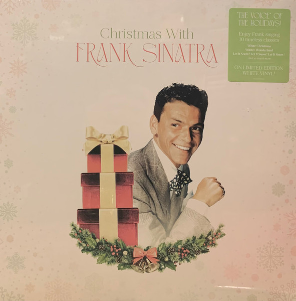 Frank Sinatra — Christmas with Frank Sinatra(1LP / WHITE) / Sinatra, Frank / Christmas with Frank Sinatra(1LP / WHITE) vinyl record cover