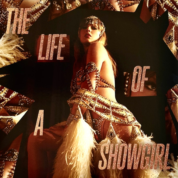Taylor Swift — The Life Of A Showgirl vinyl record cover