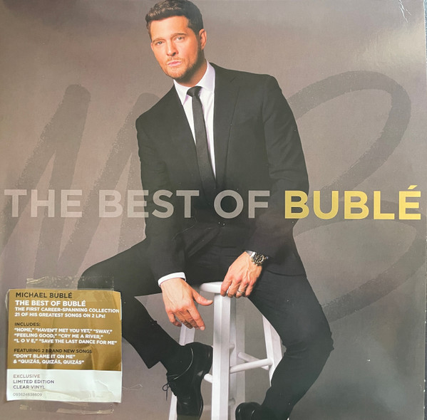 Michael BublÃ© — The Best of BublÃ© vinyl record cover