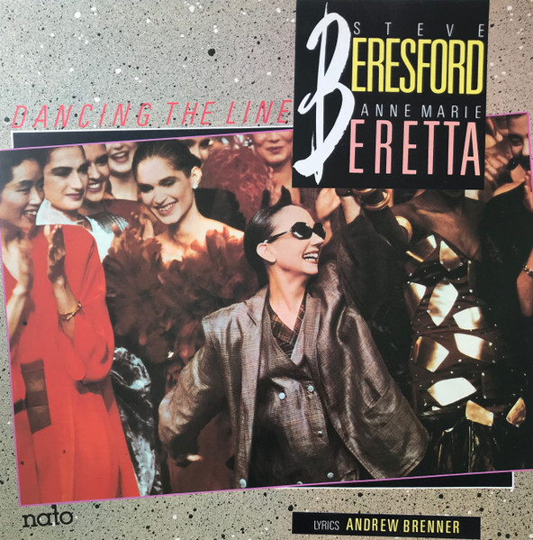 STEVE BERESFORD — DANCING THE LINE / ANNE MARIE BERETTA vinyl record cover
