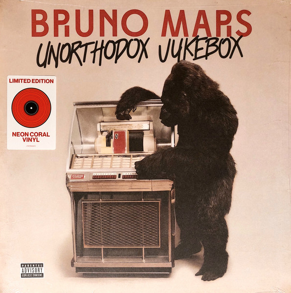 Bruno Mars — Unorthodox Jukebox vinyl record cover