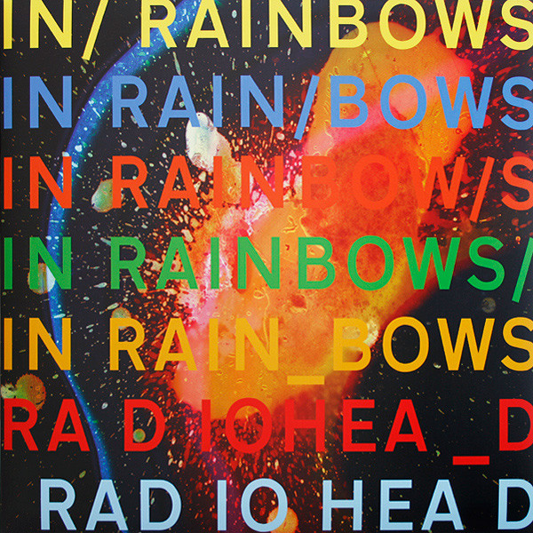 Radiohead — In Rainbows vinyl record cover