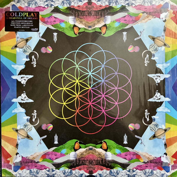 Coldplay — A Head Full Of Dreams vinyl record cover