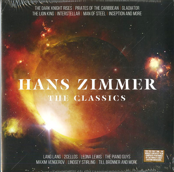 Hans Zimmer — The Classics(2LP / GF) / Zimmer, Hans vinyl record cover