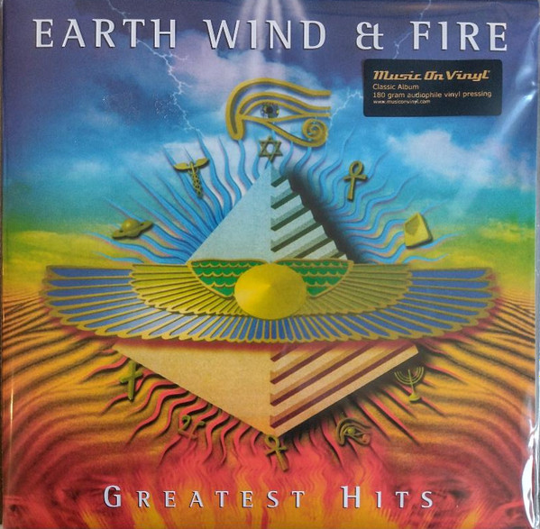 Earth Wind and Fire — Greatest Hits (2LP Black) vinyl record cover