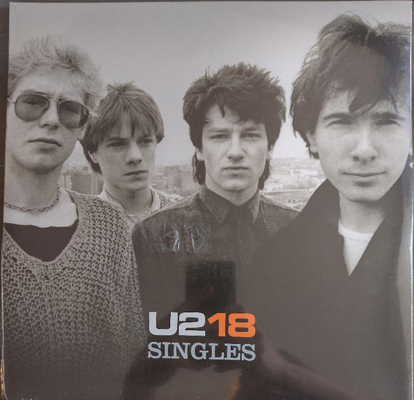 U2 — 18 Singles (2LP) vinyl record cover