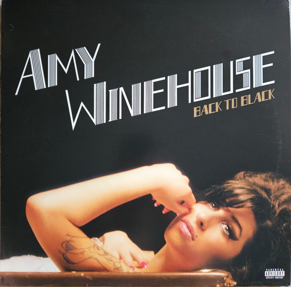 Amy Winehouse — Back To Black vinyl record cover