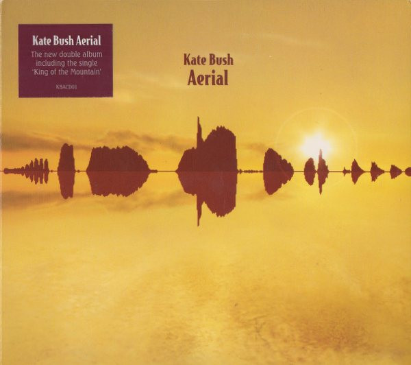 Kate Bush — Aerial (2018 Remaster)(2LP) BLACK / Bush, Kate / Aerial (2018 Remaster)(2LP) BLACK vinyl record cover