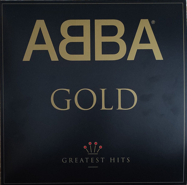 ABBA — Gold (2LP BLACK) vinyl record cover