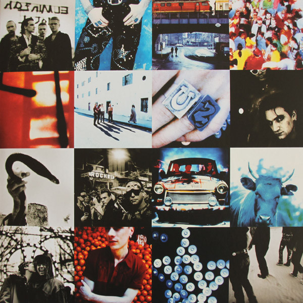 U2 — Achtung Baby(2LP / GF / 180G) vinyl record cover