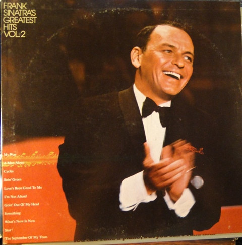 Frank Sinatra — Frank Sinatra's Greatest Hits Vol. 2 vinyl record cover