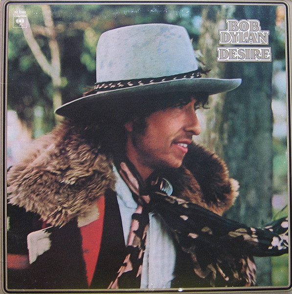 Bob Dylan — Desire vinyl record cover