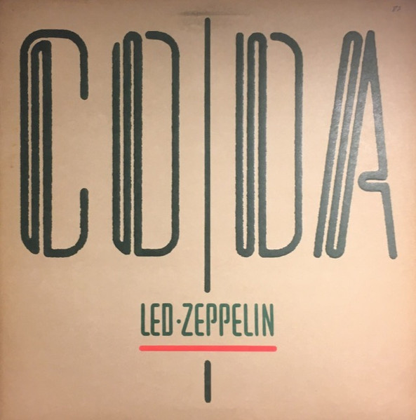 Led Zeppelin — Coda vinyl record cover