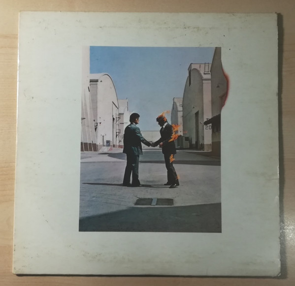 Pink Floyd — Wish You Were Here vinyl record cover