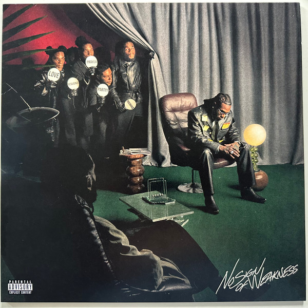 Burna Boy — No Sign Of Weakness vinyl record cover