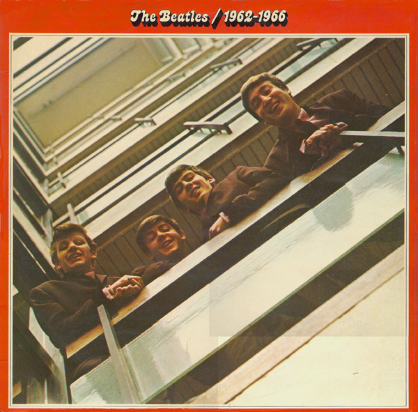 The Beatles — The Beatles 1962-1966 vinyl record cover