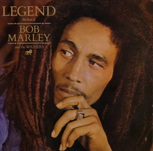 Bob Marley & The Wailers — Legend (The Best Of Bob Marley And The Wailers) vinyl record cover