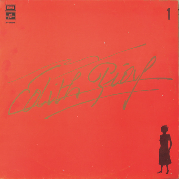 Edith Piaf — Edith Piaf N. 1 vinyl record cover