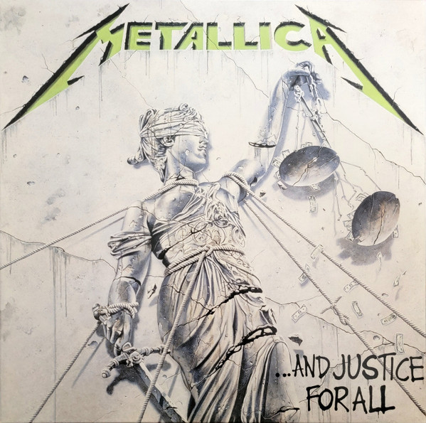 Metallica — ...And Justice For All vinyl record cover