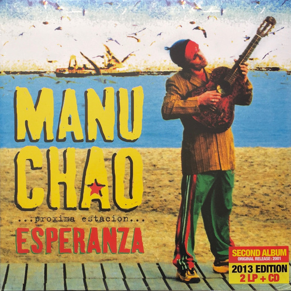 Manu Chao — ...Próxima Estación... Esperanza vinyl record cover