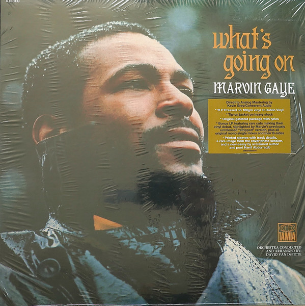 Marvin Gaye — What's Going On vinyl record cover