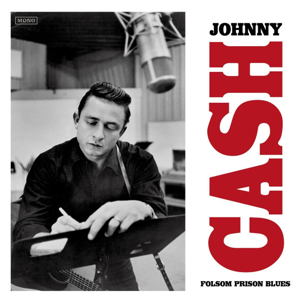 Johnny Cash — Folsom Prison Blues vinyl record cover