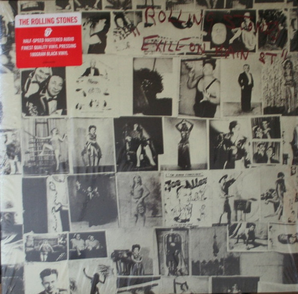 The Rolling Stones — Exile On Main St vinyl record cover