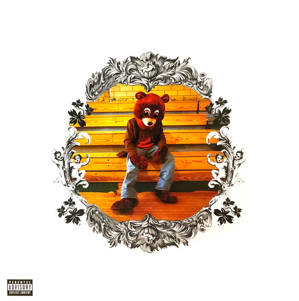 Kanye West — The College Dropout vinyl record cover