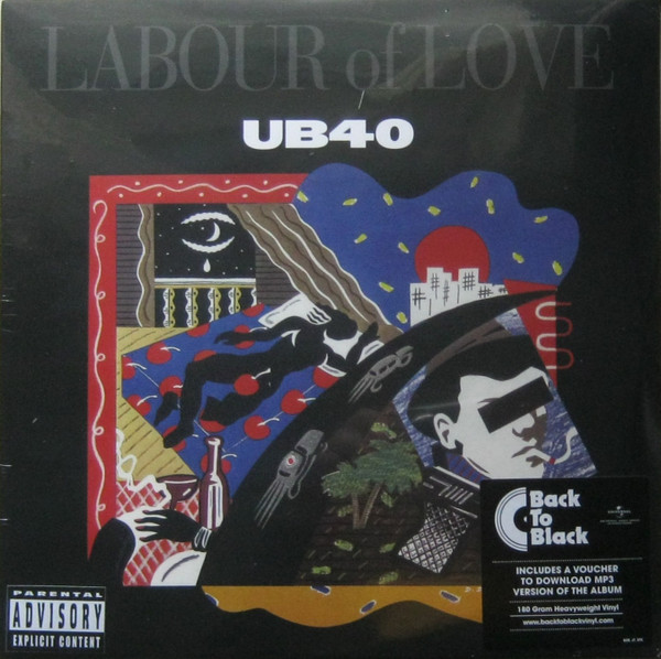 UB40 — Labour Of Love vinyl record cover