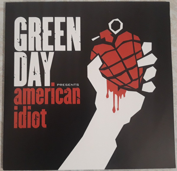Green Day — American Idiot vinyl record cover