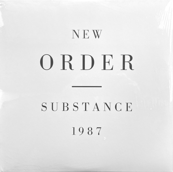 New Order — Substance vinyl record cover