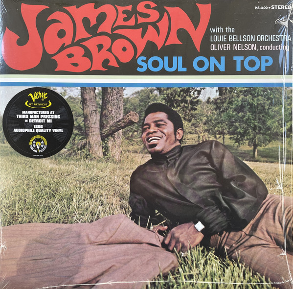 James Brown, Oliver Nelson, Louie Bellson Orchestra — Soul On Top vinyl record cover