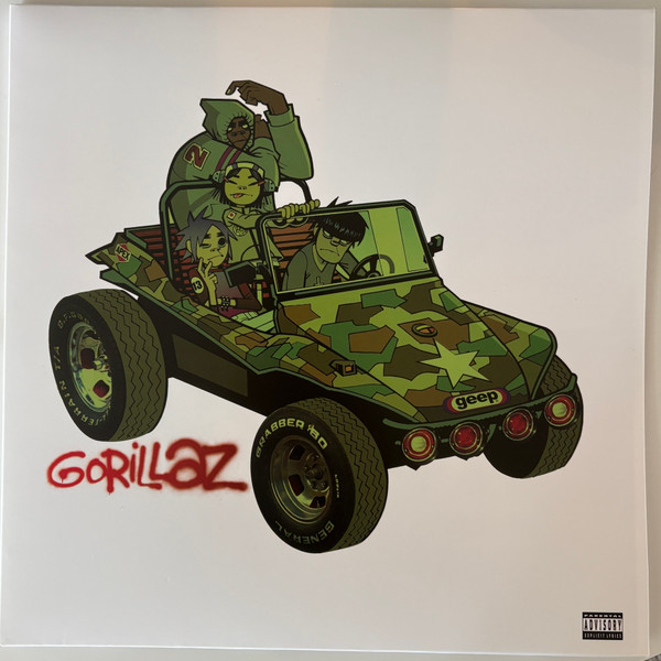 Gorillaz — Gorillaz vinyl record cover