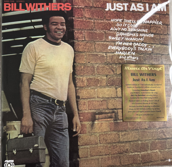 Bill Withers — Just As I Am (1LP Coloured) / Withers, Bill / Just As I Am (1LP Coloured) vinyl record cover
