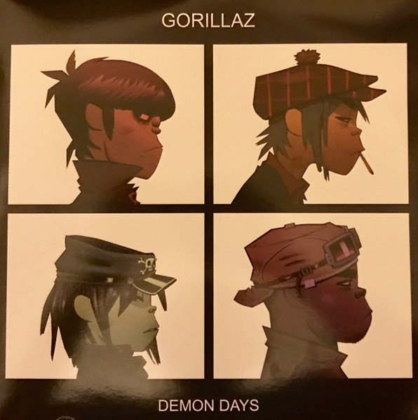 Gorillaz — Demon Days vinyl record cover