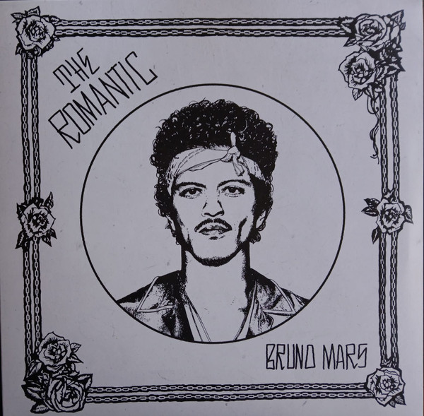Bruno Mars — The Romantic vinyl record cover