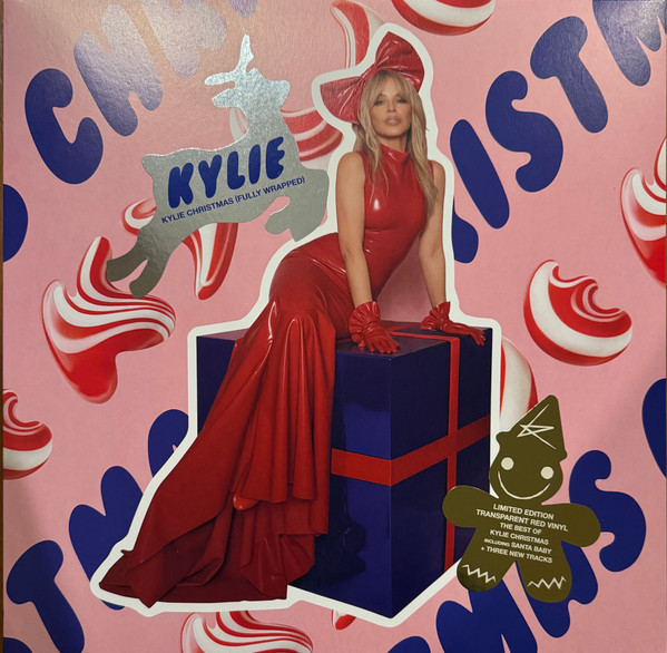 Kylie Minogue — Kylie Christmas (Fully Wrapped) vinyl record cover