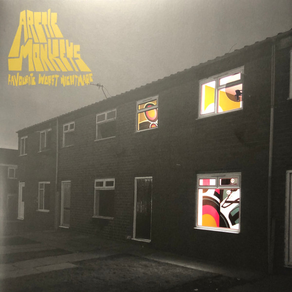 Arctic Monkeys — Favourite Worst Nightmare vinyl record cover
