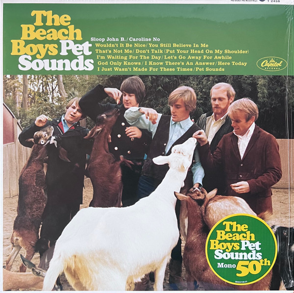 The Beach Boys — Pet Sounds vinyl record cover