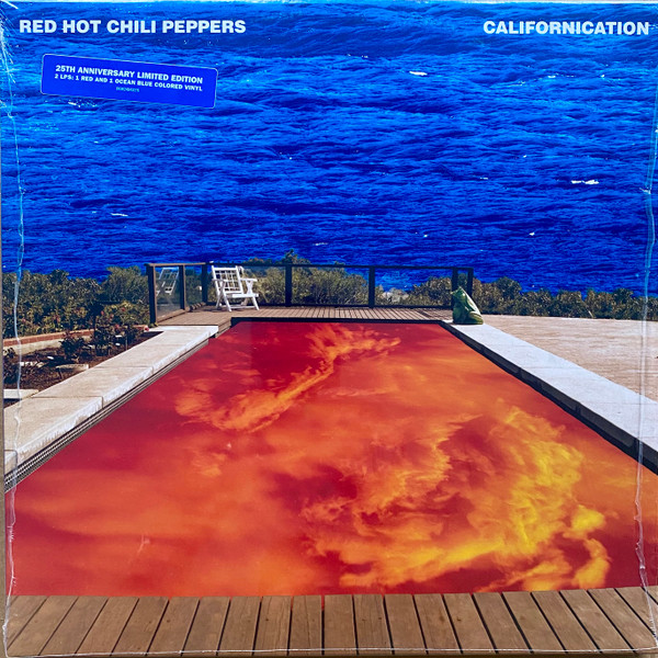 Red Hot Chili Peppers — Californication vinyl record cover