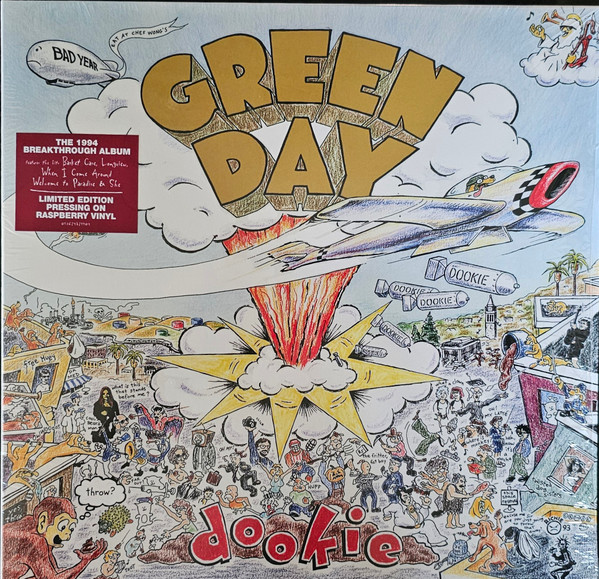Green Day — Dookie vinyl record cover