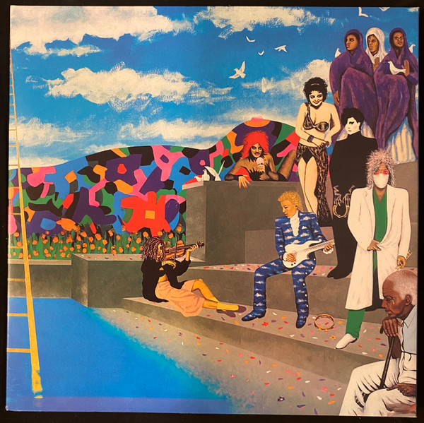 Prince And The Revolution — Around The World In A Day vinyl record cover