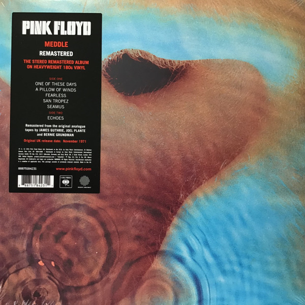 Pink Floyd — Meddle vinyl record cover