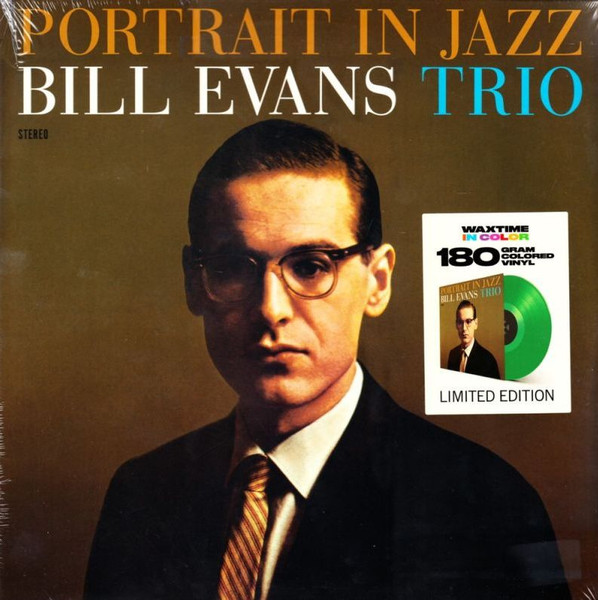 The Bill Evans Trio — Portrait In Jazz vinyl record cover