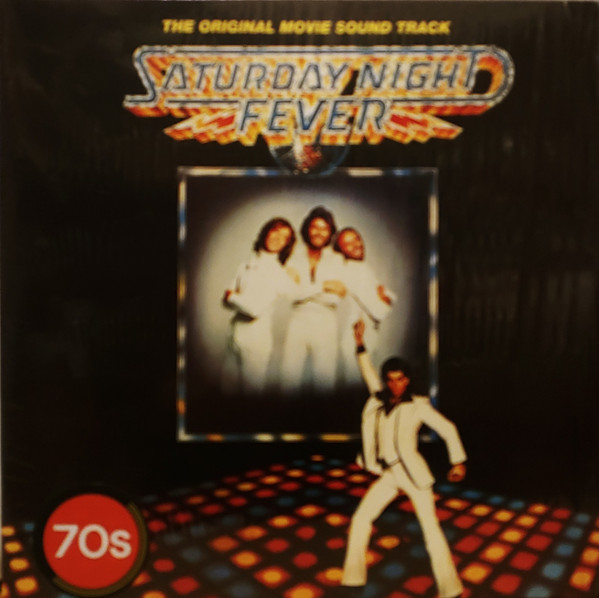 Various — Saturday Night Fever (The Original Movie Sound Track) vinyl record cover