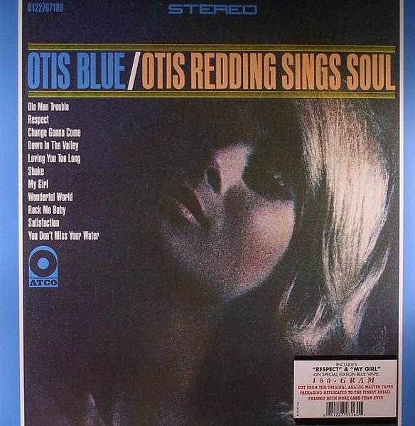 Otis Redding — Otis Blue / Otis Redding Sings Soul vinyl record cover