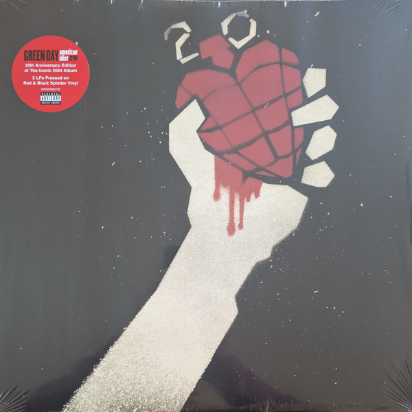 Green Day — American Idiot 20 vinyl record cover