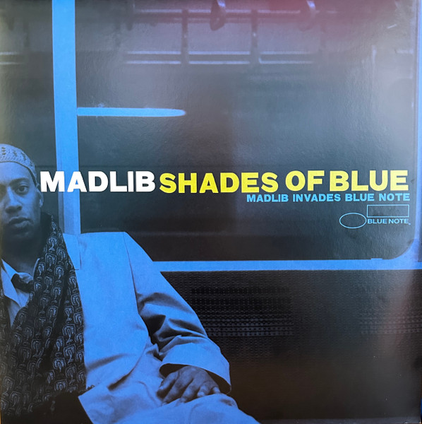 Madlib — Shades Of Blue (Madlib Invades Blue Note) vinyl record cover
